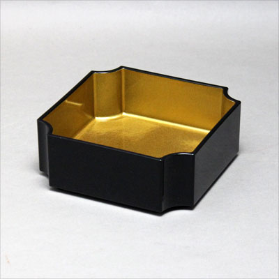 ファンシー33深鉢　黒内金雲