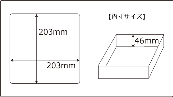 重箱内寸