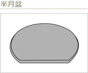 半月盆