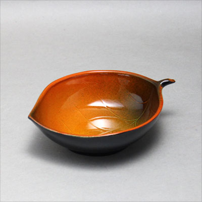 木の葉小鉢　落葉