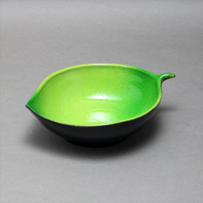 木の葉小鉢　新緑